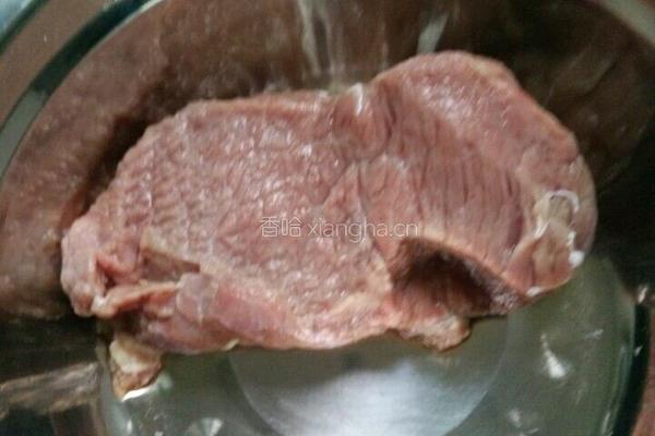 祖俺家常小炒牛肉的做法图解1