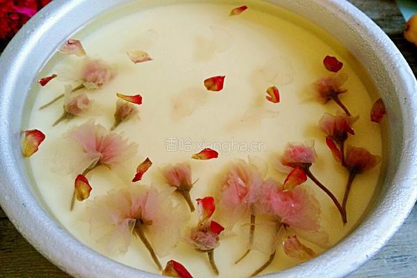 樱花镜面芝士蛋糕的做法图解15