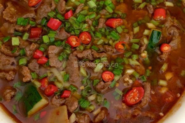 水煮牛肉的做法图解15