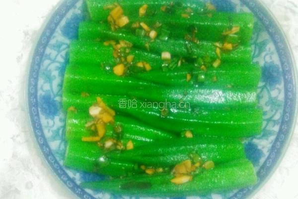 白灼秋葵的做法图解6