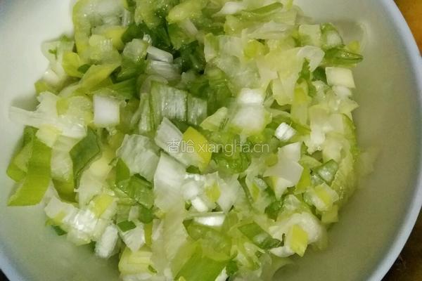 杏鲍菇酸刀豆肉饺的做法图解4