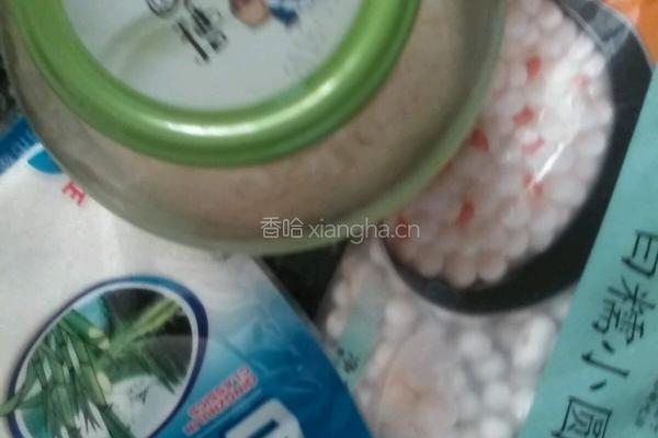 甜酒白糯小圆子的做法图解1