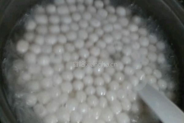 甜酒白糯小圆子的做法图解5