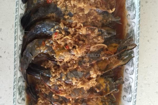 清蒸大沼虾的做法图解6