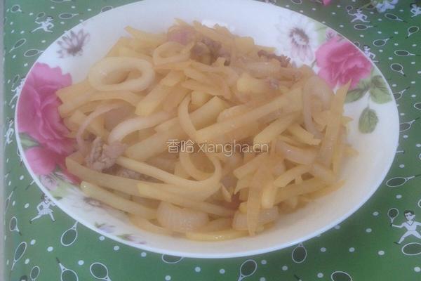 洋葱土豆丝的做法图解5