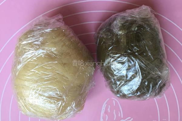 抹茶肉松酥的做法图解3