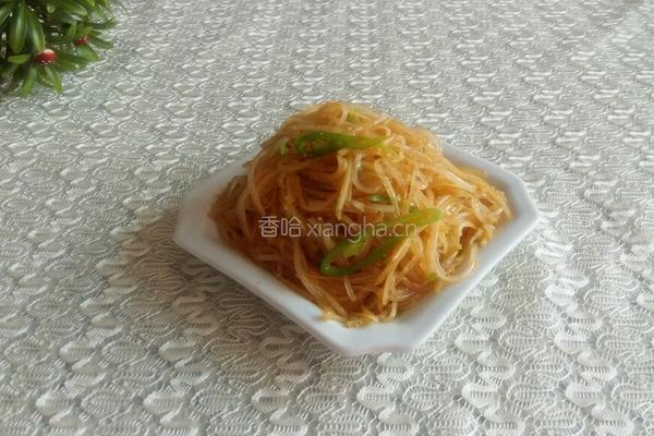 香辣土豆丝炒粉条的做法图解8