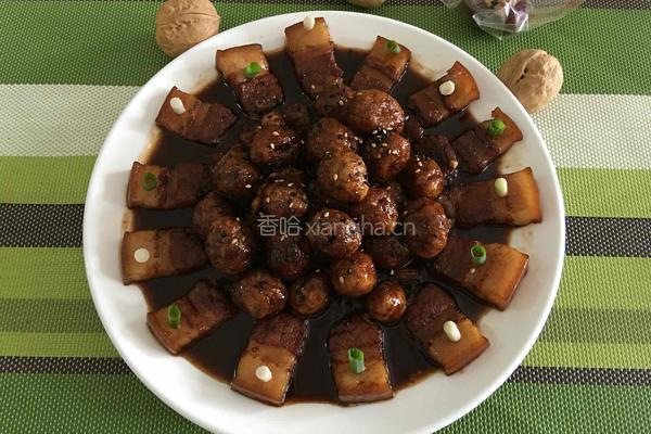 鹌鹑红烧肉的做法图解11