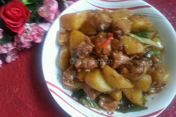 红烧土豆鸡块的做法图解6