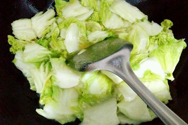 剁辣椒烩大白菜的做法图解5