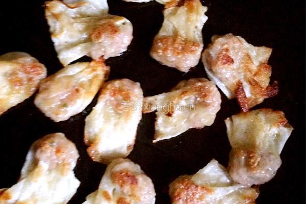 孜然香煎馄饨的做法图解4