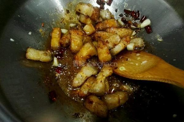 干豆角烧肉的做法图解4