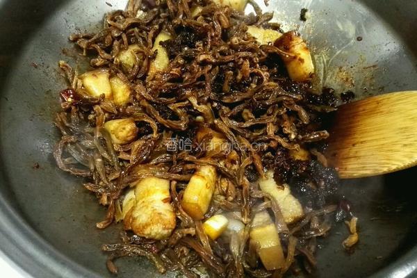 干豆角烧肉的做法图解5