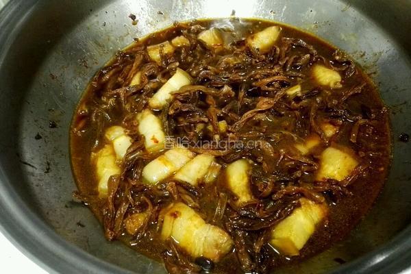 干豆角烧肉的做法图解6