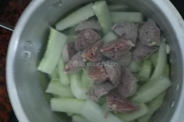 青瓜牛肉丸汤的做法图解4