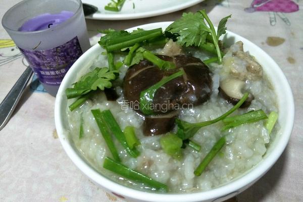 香菇瘦肉粥的做法图解8