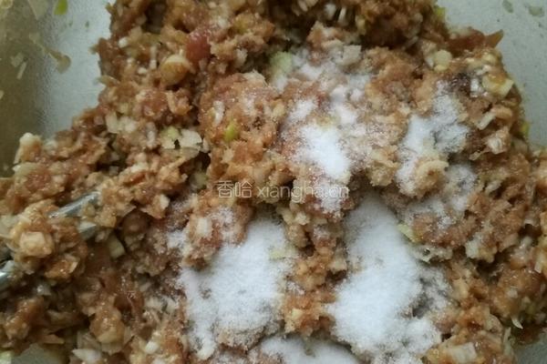 香菇猪肉馅包子的做法图解5