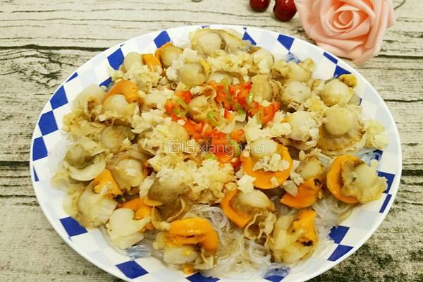蒜蓉粉丝裙边贝的做法图解8