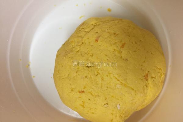 芝麻南瓜饼的做法图解2