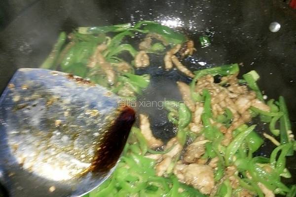 青椒肉丝的做法图解10