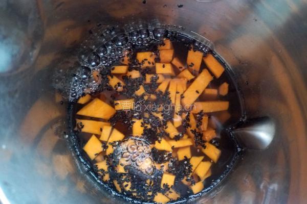 香甜南瓜芝麻糊的做法图解3