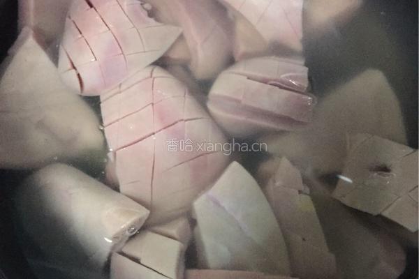 台式麻油腰花的做法图解2