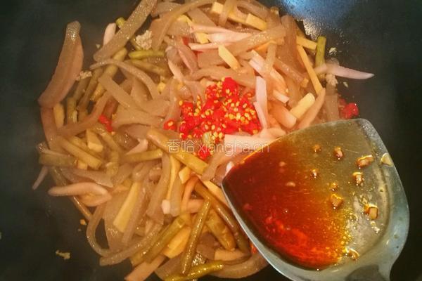 魔芋泡菜的做法图解8