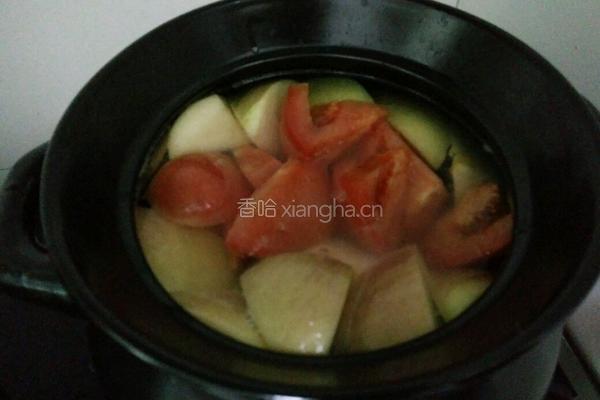 蔬果排骨汤的做法图解5