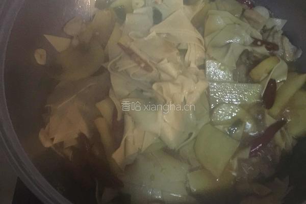 干豆腐炖土豆的做法图解5