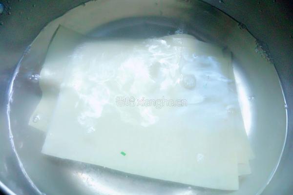 蘸酱千张肉卷的做法图解6