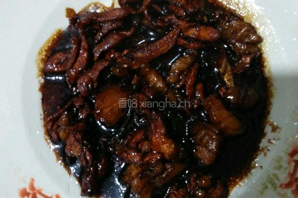 炒肉丝的做法图解6