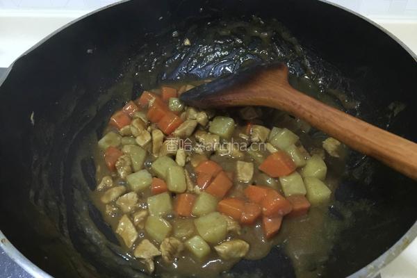 咖喱饭爱睡觉的小熊的做法图解8