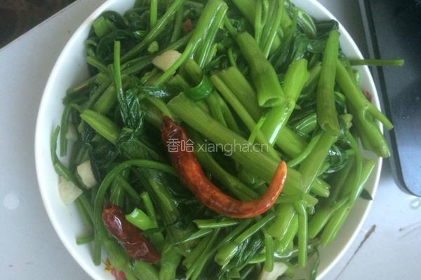 蒜蓉空心菜的做法图解7