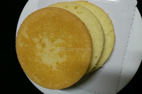彩色水果奶油蛋糕的做法图解3