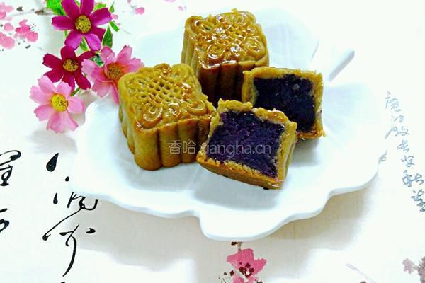 紫薯月饼的做法图解15
