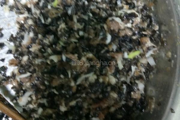 木耳瘦肉水饺的做法图解4