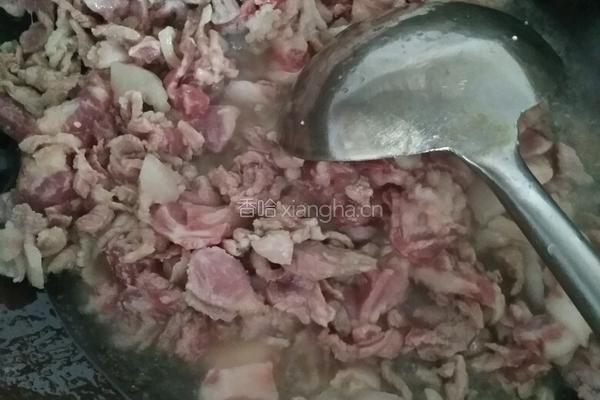 葱爆肉片的做法图解2