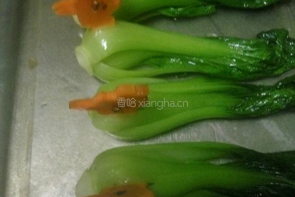 素鲍菜心的做法图解12