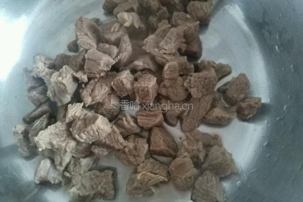 咖喱牛肉爱心饭的做法图解3