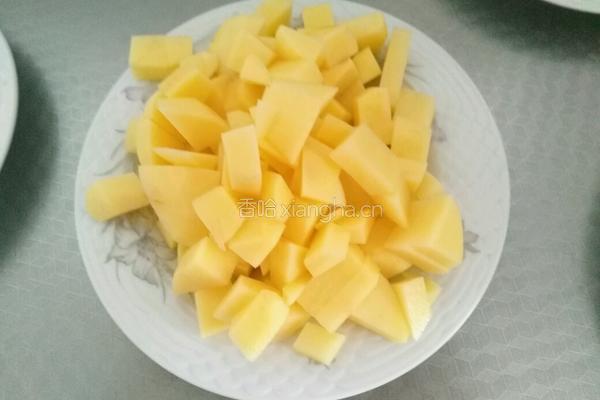 咖喱牛肉爱心饭的做法图解4