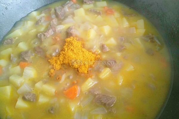 咖喱牛肉爱心饭的做法图解10