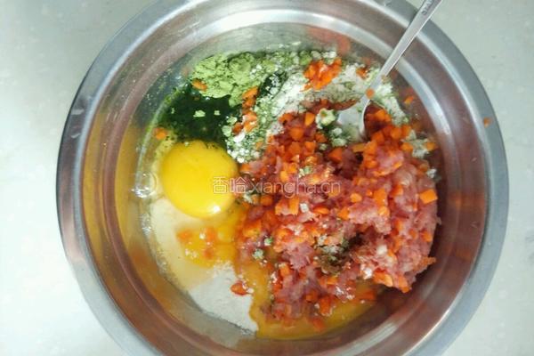 青汁煎饼的做法图解4