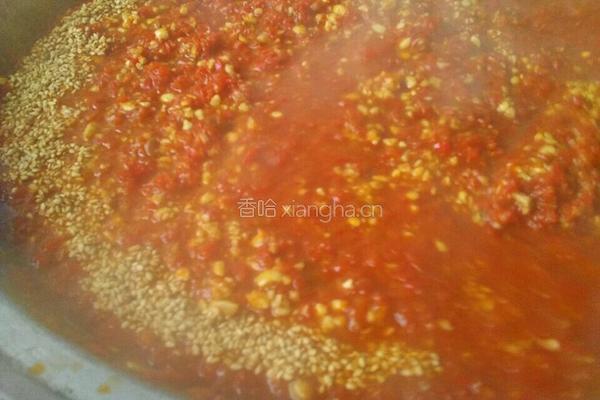 红椒肉酱的做法图解10