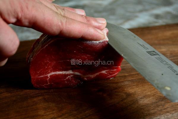 亨利四世菲力牛排的做法图解1
