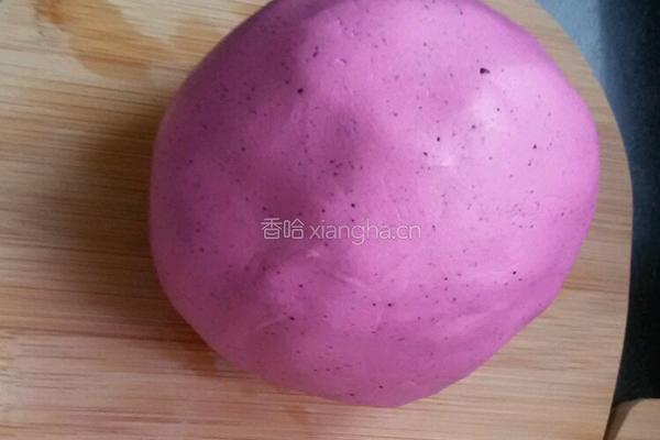 火龙果冰皮月饼的做法图解4