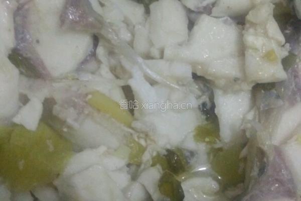 酸菜鱼的做法图解7