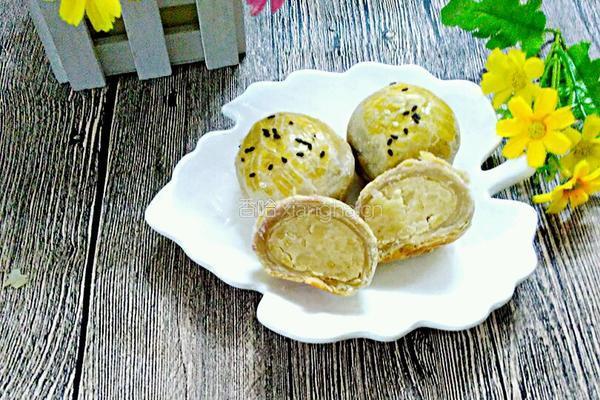 莲蓉酥的做法图解18