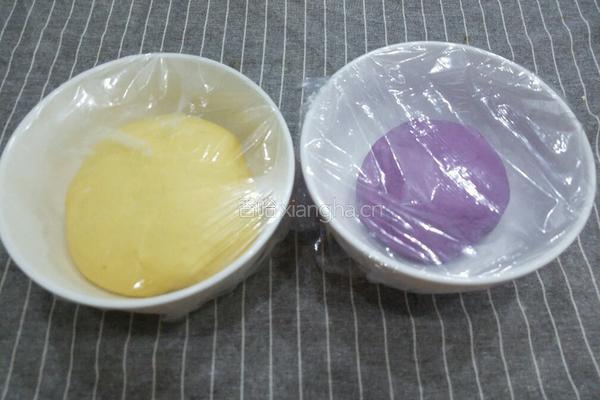 双薯开花馒头的做法图解4