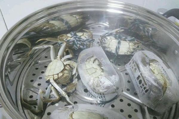 秋季食补※清蒸大闸蟹的做法图解4