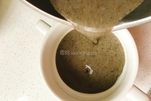 核桃黑芝麻米糊的做法图解7